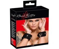 BK Handcuffs Velvet juodas