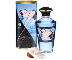 „Shunga“ – afrodiziakas, šildantis kokosų aliejus, 100 ml