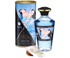 „Shunga“ – afrodiziakas, šildantis kokosų aliejus, 100 ml