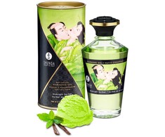 „Shunga“ – afrodiziako šildomasis aliejus vidurnakčio šerbetas 100 ml