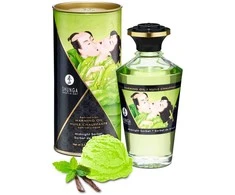 „Shunga“ – afrodiziako šildomasis aliejus vidurnakčio šerbetas 100 ml
