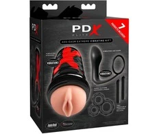 Pipedream PDX ELITE ANALINIO GAUDULIO VIBRATORIAI (ŠVIESŪS)