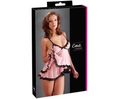 Cottelli Rožinė Babydoll rožinė XL