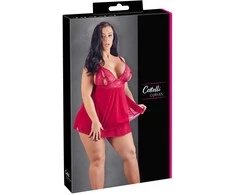 Cottelli Curves Babydoll raudona 4XL