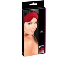 Cottelli Accessoires Užrištomis akimis rinkinio pakuotėje 2 raudoni/bl
