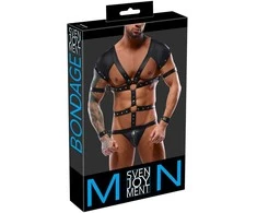 Svenjoyment Bondage Body Vyriški kūno diržai M