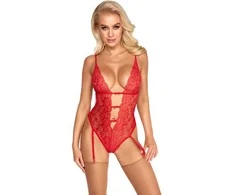 kissable Body Korpusas raudonas L/XL