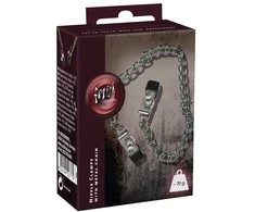 Fetish Collection Krūties grandinėlė + spenelių spaustukai SX