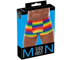 Svenjoyment Vyriškos boksininko kelnaitės Rainbow L