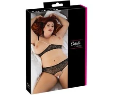 Cottelli Curves Pearl Set Juodas XL