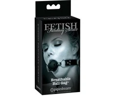 Pipedream FFSLE Kvėpuojantis Ball Gag Blac