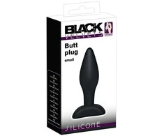 Black Velvets Juodas Velvets Small Plug