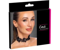 Choker juodas S-L