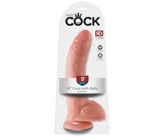 King Cock KC 9" varpos su kamuoliukais šviesa