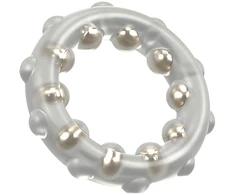 Rebel Cock Ring With Metal Bal