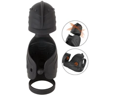 Cock Vibrator with Elliptical Moving Glans Stimulator