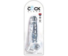 Pipedream 8 colių penis su kamuoliukais