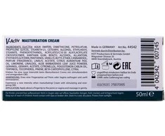 CREAM V-Activ unisex masturbacijos kremas