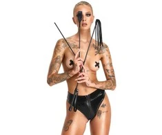 Bad Kitty Crop Set, Flogger,Ca