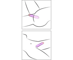 Cuties mini vibratorius Purple2.G