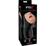 Pipedream PDX ELITE GILUMOSIOS GERKLĖS VIBRUOJANTIS STROKERIS LIGHT