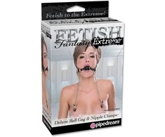 Pipedream FFE Deluxe Ball Gag ir spenelis
