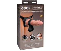 King Cock KCE Deluxe Silicone B Dock Kit