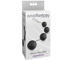 Pipedream AFC Deluxe Vibro Balls juodi