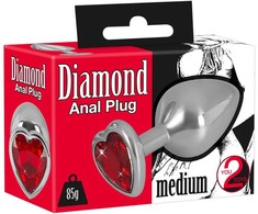 You2Toys Vidutinis Diamond Butt Plug