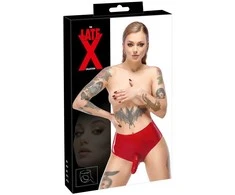 Latex Slip raudona S