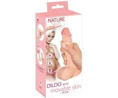 Nature Skin Dildo su judančia oda