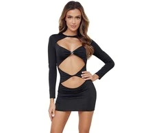 Mini dress juodas L