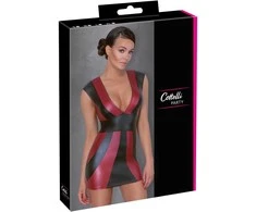 Cottelli Party Dress red/juodas L