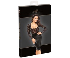Noir lace dress L