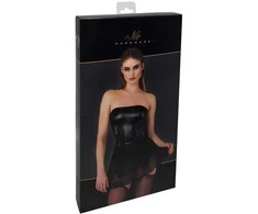 Noir Dress Suspenders XL