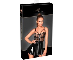 Noir Vinilinė mini suknelė M