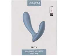Mėlyna Svakom - Erica Wearable Vibrator Dusty Mėlyna