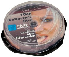 Erotic Sins Collection 10-DVD Set - 600 Minutes Visual Experience