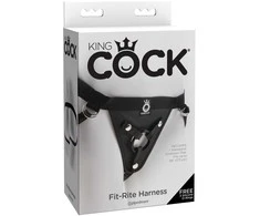 Pipedream King Cock KC Fit Rite Harness Juodas