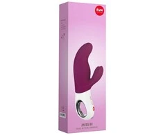 Fun Factory Pramogų fabrikas - Miss Bi Dual Vibrator Grape Baltas