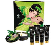 Geisha Secret Kit Exotic Green Tea masažo rinkinys