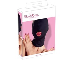 Bad Kitty Head mask mouth juodas BK