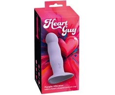 Heart Guy Violetinė Vibrator