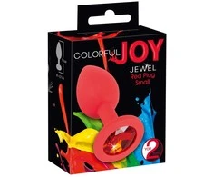 Colorful Joy Spalvingas Joy Jewel Raudona Plug