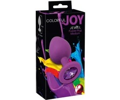 Colorful Joy Jewel Violetinė Plug