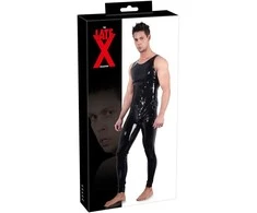 Late X Men's Latex Jumpsuit 2XL