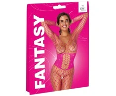 Pink Rožinė Rožinis kačių kostiumas „Fantasy“.