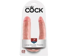 King Cock Large Double Trouble