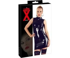 Late X Latex Dress juodas S