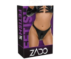 ZADO Odinės kelnaitės 2 Dildos S/M